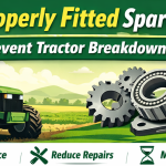 Properly Fitted Spare Parts for Tractors | Prevent Breakdowns & Improve Performance